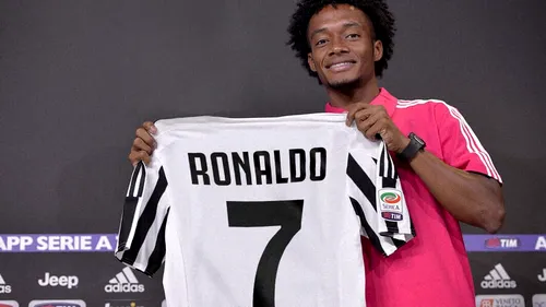 Cuadrado a fost nevoit să renunțe la numărul 7, după transferul lui Cristiano Ronaldo. Cum a reacționat columbianul