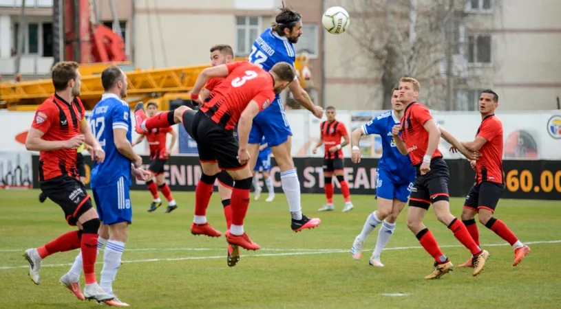 13, marţea neagră pentru Miercurea Ciuc. ”FC U” Craiova a câştigat cu Csikszereda şi e tot mai aproape de promovare