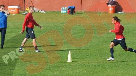 FOTO Antrenamentul Stelei de la Brașov!**  Dayro: "E mult mai bine la prima echipă!"