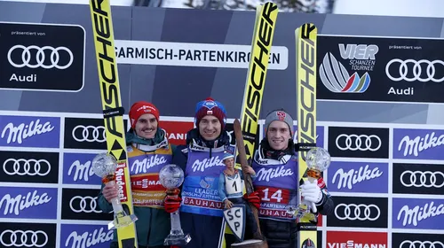 Sărituri cu schiurile | Kamil Stoch a câștigat și a doua etapă în Turneul celor patru trambuline. Cum arată clasamentul general la jumătatea întrecerii, după evoluțiile de la Oberstdorf și Garmisch-Partenkirchen