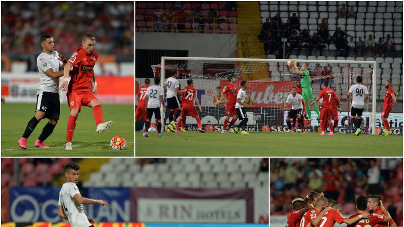 Faceți loc, lideri sunt "câinii roșii"! Dinamo - FC Voluntari 3-0. Steliano Filip, la primul gol în Liga 1