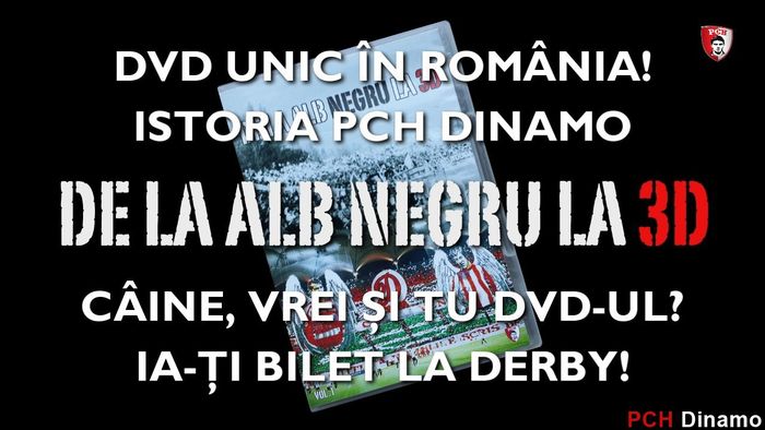 Fanii echipei Dinamo se mobilizează pentru derby-ul cu Steaua și anunță din nou o coregrafie de excepție. Biletele vor fi puse în vânzare însoțite cu un DVD de colecție | VIDEO 