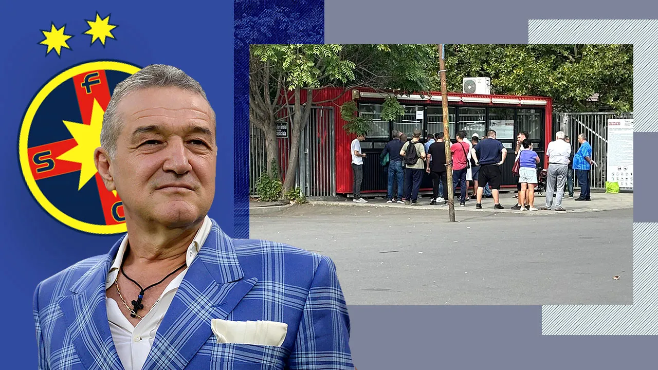 Imaginile care o să-l bucure pe Gigi Becali! Ce se întâmplă la casele de bilete de la Arena Națională, cu doar o zi înainte de FCSB - RFS. EXCLUSIV