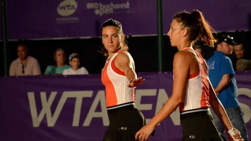 BRD Bucharest Open 2019 | Jaqueline Cristian și Gabriela Ruse au pierdut finala de dublu în fața perechii formate din Kristyna Pliskova și Viktoria Kuzmova. „Fetelor, ați avut un pic de neșansă în final. Data viitoare, trofeul este al vostru”