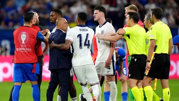 Selecționerul Slovaciei, la un pas de bătaie cu vedeta Angliei, după finalul tensionat din optimile EURO 2024! Scandal pe teren între antrenor și fotbalist