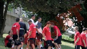 FOTO** "Câinii", în ședință la iarbă verde!