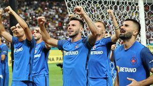 Suma importantă pe care o vor încasa FCSB, CFR Cluj și Universitatea Craiova dacă ajung în grupele Conference League!