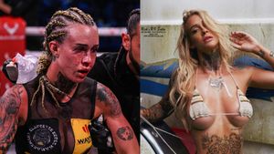 Cea mai controversată femeie din box este o bombă sexy pe un site destinat bărbaților! De la chipul distrus de pumni, când era de nerecunoscut, la diva care face o avere cu imagini intense | GALERIE FOTO