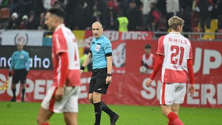 A făcut praf arbitrajul după Dinamo - Metaloglobus. A răbufnit în direct: „Ce înseamnă maniera asta?”