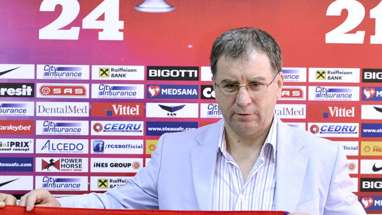 Argăseală dezamorsează situația din Ghencea și anunță că Steaua are 37 de milioane de euro în conturi: "Cu echipa asta am câștigat titlul, de ce să facem transferuri?"