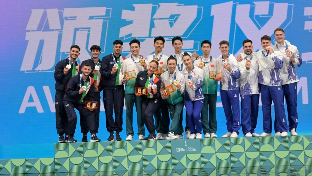 România a câștigat bronzul la gimnastică aerobică, în proba de grup de la Jocurile Mondiale Chengdu 2025