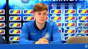 Trăirile unui fotbalist de 17 ani debutant în Liga 2 sub ochii părinților! Marcos Sacară: ”Îmi venea să plâng. Și acum am emoții.” Tânărul de la Poli Iași a dat probe în Italia și se consideră ”obsedat de fotbal”