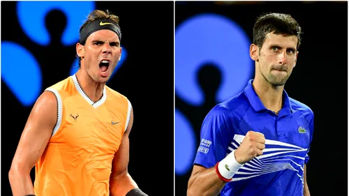 Ceva nou, ceva vechi la Australian Open. Finala o face garda veche, în timp ce poveștile ediției le aparțin celor din NEXT Gen. Djokovic exultă înaintea derby-ului cu Nadal: 