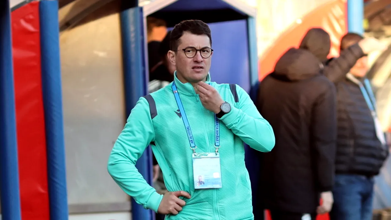 Andrei Prepeliță, dezamăgit de prestația echipei după umilința cu CFR Cluj: „Jucătorii au intrat în vacanță mai devreme decât trebuia”