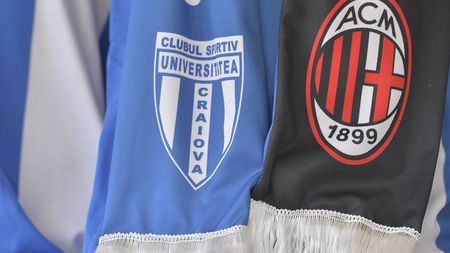 CS U Craiova - AC Milan se vede la TV: postul care transmite super meciul oltenilor! Marcel Popescu: "Ce emoții? Te uiți la leul de pe steag și nu mai ai emoții!"