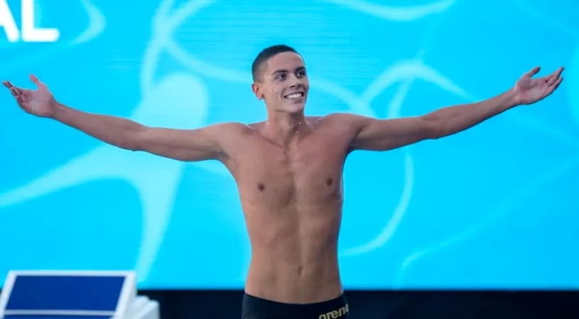 David Popovici, sportivul anului! Federația Română de Natație și Pentatlon Modern i-a premiat pe cei mai buni