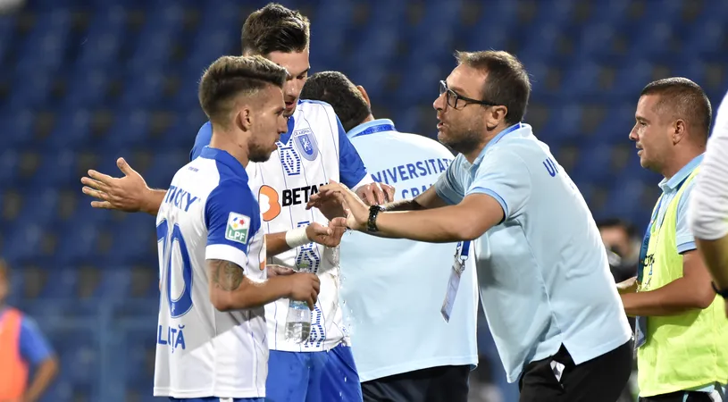 Victorie cu lacrimi pentru olteni! FOTO | Băluță s-a accidentat și a plâns la succesul Craiovei, 1-0 cu Lechia: 