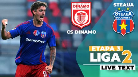 Remiză plictisitoare pe Arcul de Triumf! CS Dinamo a ținut piept fără probleme Stelei, liderul din primele două etape ale noului sezon de Liga 2. Jucătorii lui Oprița și-au dezamăgit din nou fanii