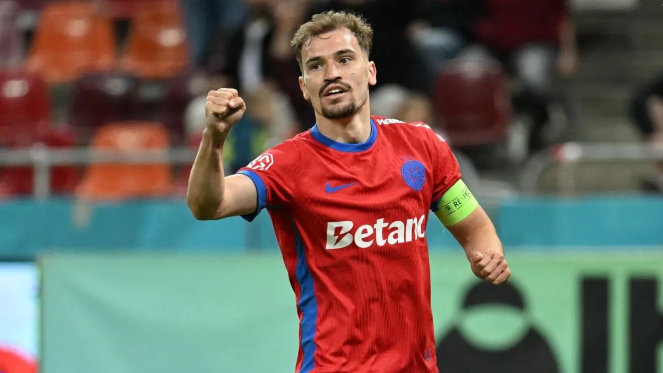 CFR Cluj și Universitatea Craiova au trimis oferte oficiale pentru Darius Olaru, dar Gigi Becali a avut câștig de cauză. „În viața mea nu m-am pus în genunchi pentru niciun jucător”
