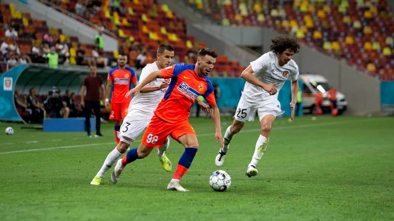 FCSB - Șahtior Karagandî 1-0, în turul II din Conference League | Andrei Cordea, eroul roș-albaștrilor la debutul în cupele europene!