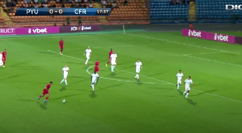 Pyunik Erevan – CFR Cluj 0-0! Campioana României se face de râs în fața campioanei Armeniei! Dan Petrescu joacă ultima carte în Gruia | VIDEO