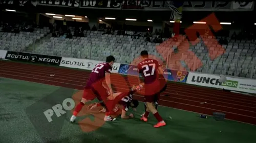 Meciul „U” – CFR Cluj (0-1), SUSPENDAT! Niculescu a convins galeria să plece acasă, CFR a plecat de la arenă cu duba Jandarmeriei