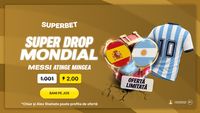 ADVERTORIAL. La Superbet ai Super Drop mondial, cu Messi erou principal
