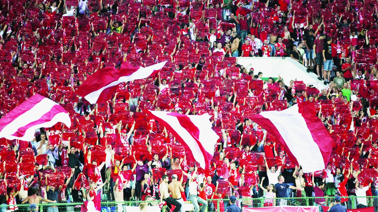 A fost INFERN!** Ultrașii lui ȚSKA au produs o atmosferă incredibilă, pentru a-i intimida pe jucătorii Stelei