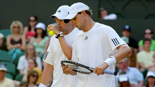 Frații Bryan s-au calificat în finala de la Wimbledon