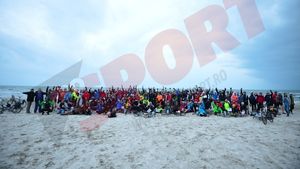 Cu vântul înainte spre mare. Cum a decurs drumul caravanei ProSport între Amara și plaja din Năvodari