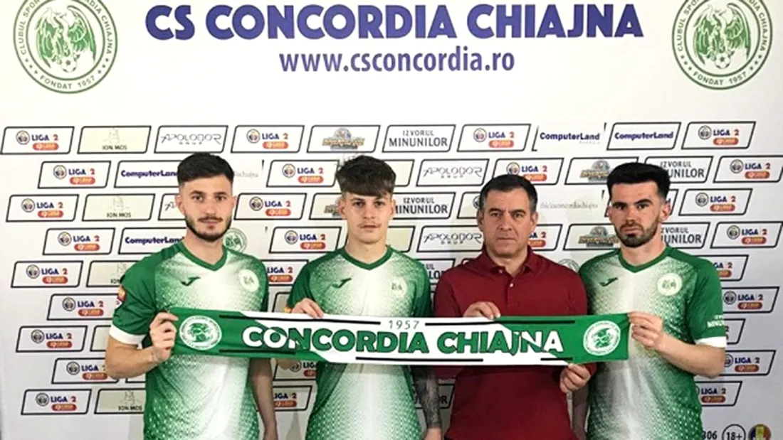 Concordia Chiajna a ajuns la 11 achiziții! Alți doi mijlocași au semnat cu ”vulturii verzi”