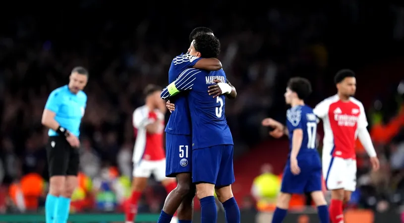 Au făcut deja calculele! Echipele care ar urma să joace finala Champions League: „42%!”. Donnarumma, la înălțime! Cinci lucruri de ținut minte după semifinala de cinci stele dintre Arsenal și PSG. SPECIAL