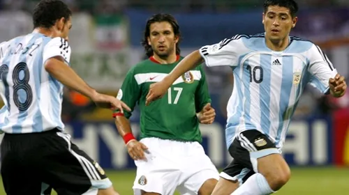 Argentina – Mexic, un „clasic” al optimilor la CM! Vezi golul fabulos al lui Rodriguez din 2006!