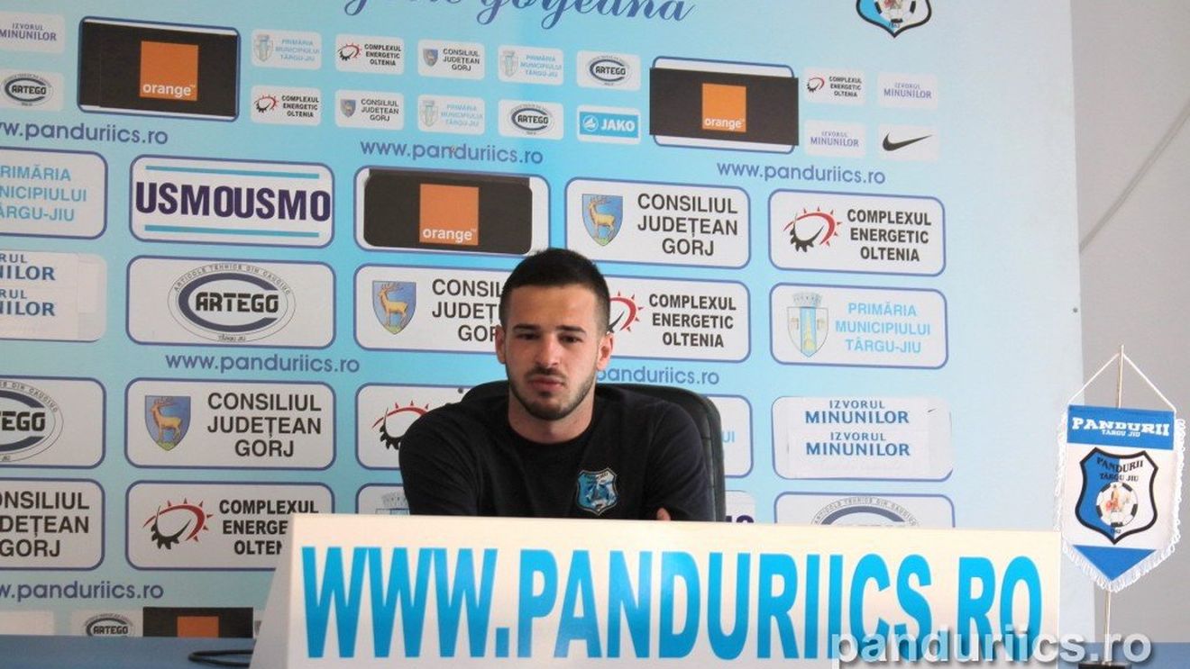 Marcatorul singurelor goluri izbutite de Pandurii în  2017 vrea să lase echipa lui Contra în afara play-off-ului : "Am păstrat 'gloanțe' și pentru Dinamo!"