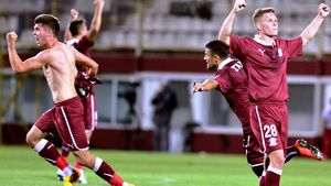 Cine e jucătorul care l-a salvat pe Ganea în meciul cu "U" Cluj. Povestea lui Florin Călin, "fiul electricianului de la ProRapid" 