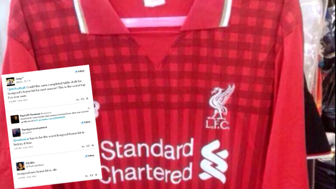 FOTO | E acesta noul tricoul al lui Liverpool? Fanii au fost dezamăgiți când au văzut pozele