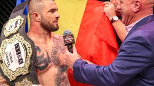 Alin Chirilă, campion european la luptele în cușcă. GALERIE FOTO