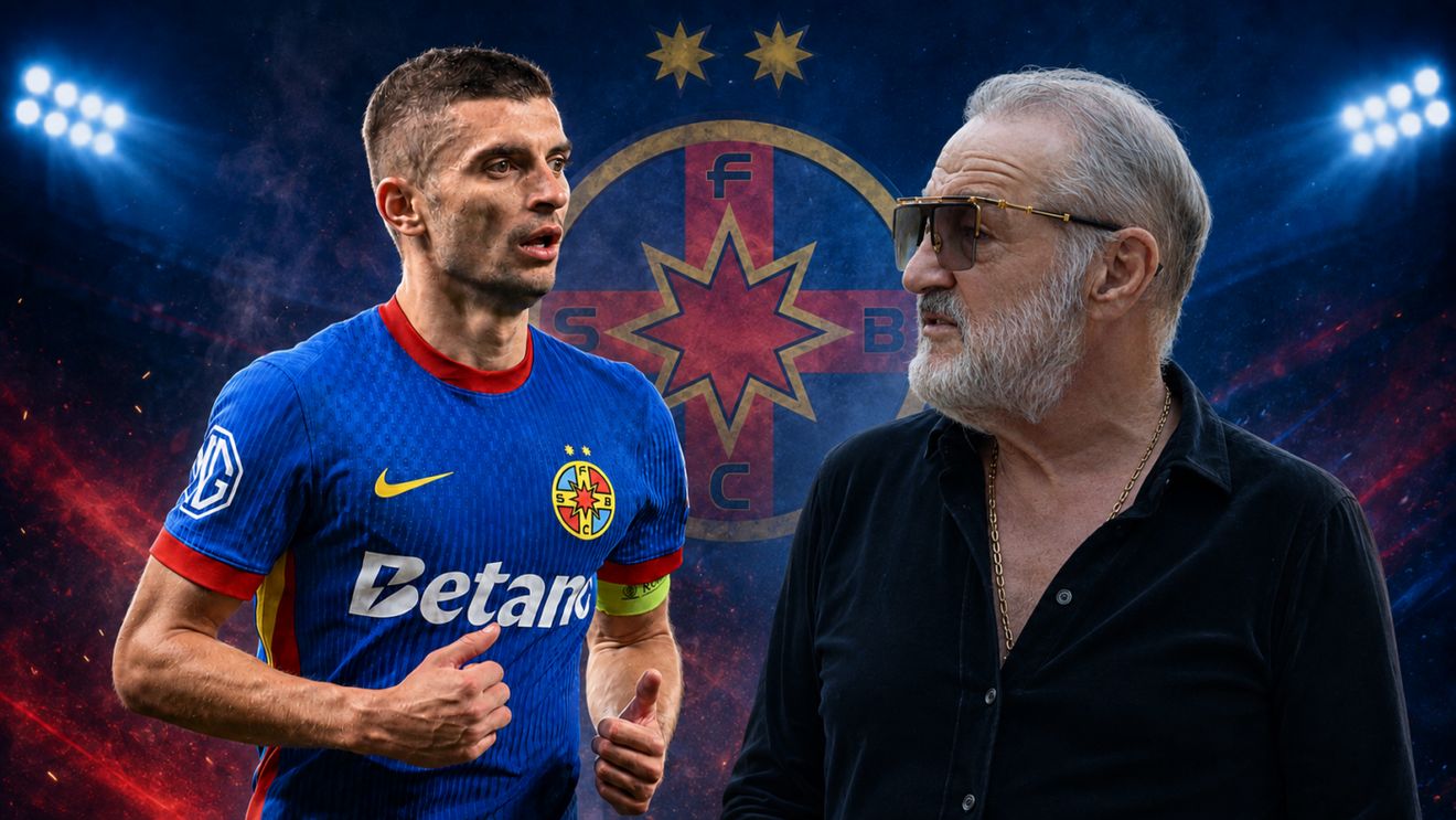 „Mi-a fost milă de el!”. Gigi Becali a vrut să-l scoată pe Tănase după 20 de minute și a luat decizia după CFR - FCSB