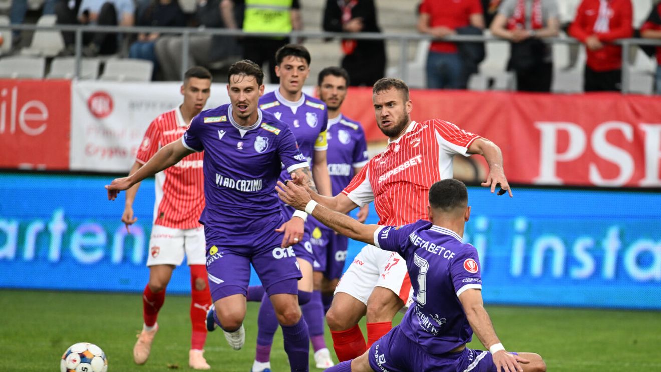 George Pușcaș a spart gheața în tricoul lui Dinamo! De când nu mai marcase atacantul