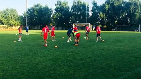 Chindia are 25 de jucători în cantonamentul de la Mogoșoaia.** În weekend joacă primul meci amical cu Viorel Moldovan antrenor
