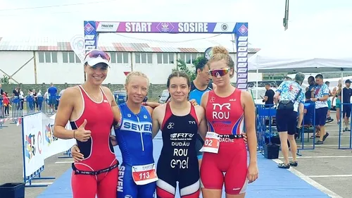 Au lăsat înotul pentru adrenalina de la triatlon! „Avem și trei antrenamente pe zi” + Experiența neplăcută: „A explodat”