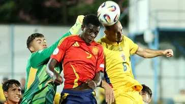🚨 România U19 – Spania U19 1-3, în al doilea meci de la EURO U19. Am trăit cu iluzia că putem învinge, dar campioana en-titre ne-a pus rapid la respect!
