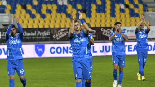 Chindia Târgoviște - Farul Constanța 1-1, în etapa 18 din Superliga. Minunea din Dâmbovița continuă: Toni Petrea l-a încurcat și pe Gică Hagi!