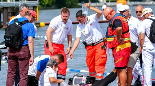 La un pas de dramă! Nathalia Charlos s-a sufocat în proba de 10 kilometri, în prima zi a Campionatului European de natație. Sportiva a fost salvată în ultima clipă