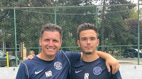 Narcis Răducan, cu ochii pe fiul său care se antrenează alături de CSA Steaua: „E crăcănat așa ca mine!”