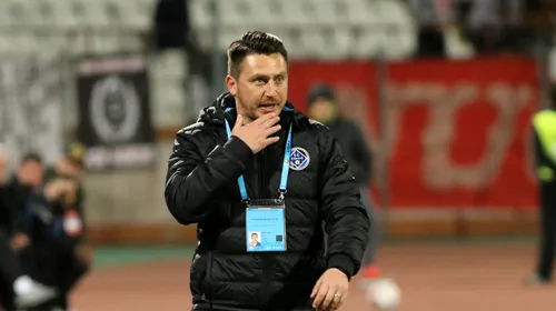 Ilie Poenaru, după eliminarea din Cupa României: „I-am avertizat pe jucători la pauză”. Le răspunde contestatarilor: „Am ajuns o echipă de temut”