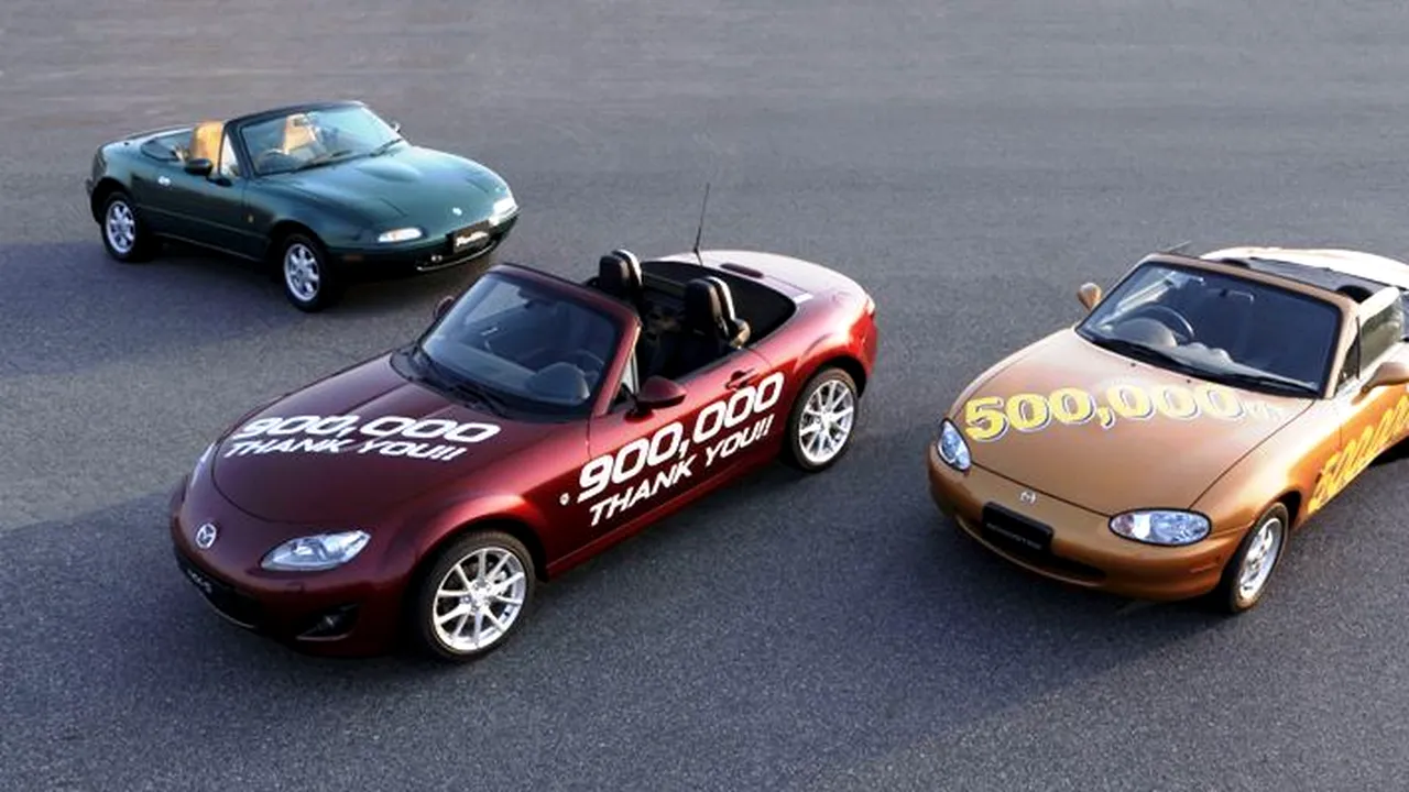 Mazda MX-5 stabilește un nou record mondial