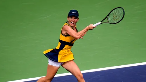 Simona Halep, înfrângere șoc în turul trei la Indian Wells: 5-7, 4-6 cu Aliaksandra Sasnovich! Video Online. Românca a fost răpusă de revelația turneului