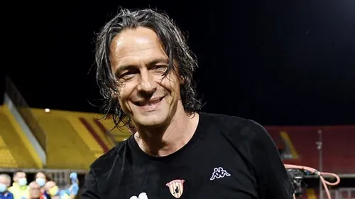 Filippo Inzaghi revine în Serie A! A reușit promovarea ca antrenor cu Benevento din liga secundă, pierzând un singur meci tot sezonul | FOTO & VIDEO