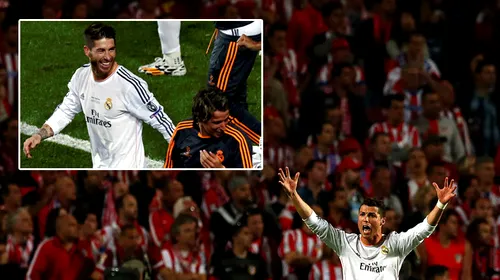 FOTO | Ronaldo și o imagine care va rămâne în istoria Ligii.  Reacția lui Coentrao și a lui Ramos când au văzut ce face CR7